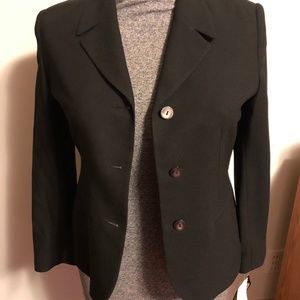 NWT Kasper Black Blazer (petite 10)